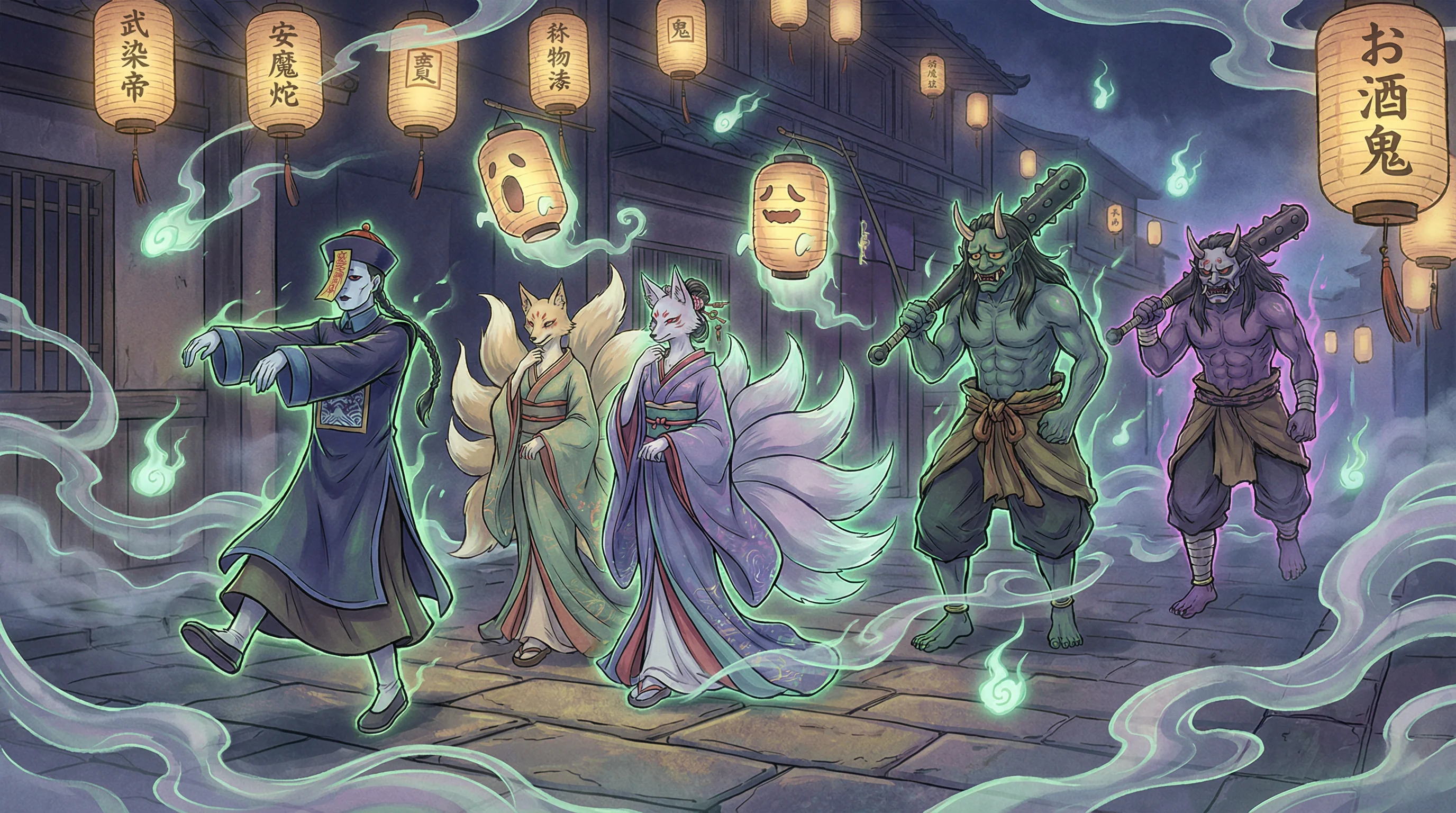 百鬼夜行 - 天珠变全集免费下载 中日鬼怪动漫